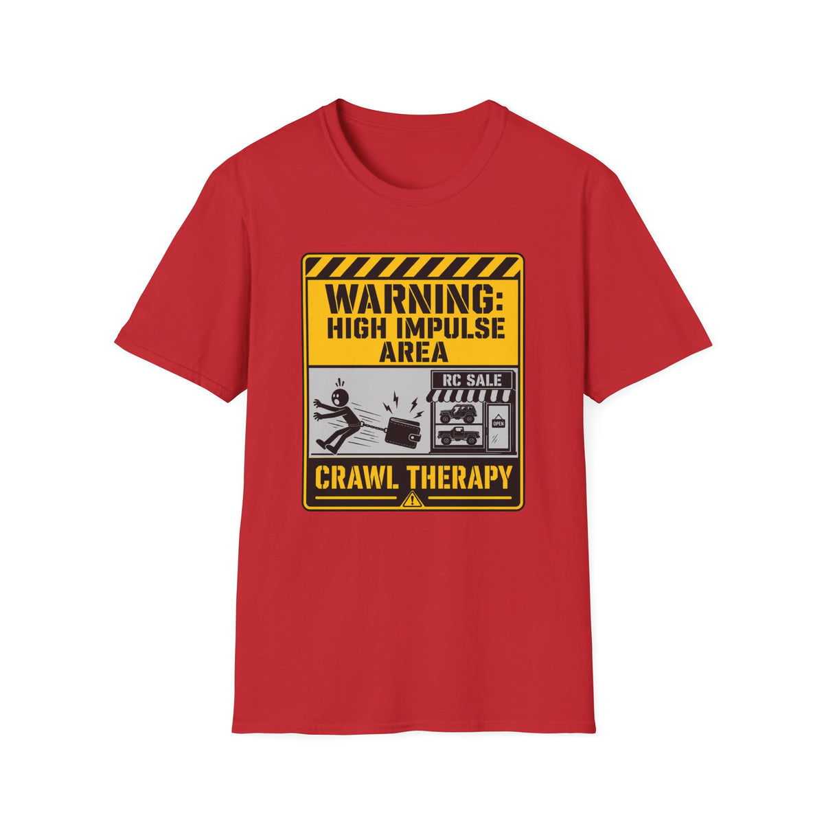 Warning High Impulse Area T-Shirt