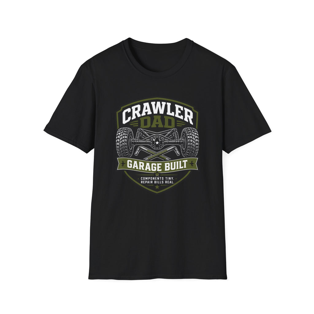 Crawler Dad Garage Built T-Shirt