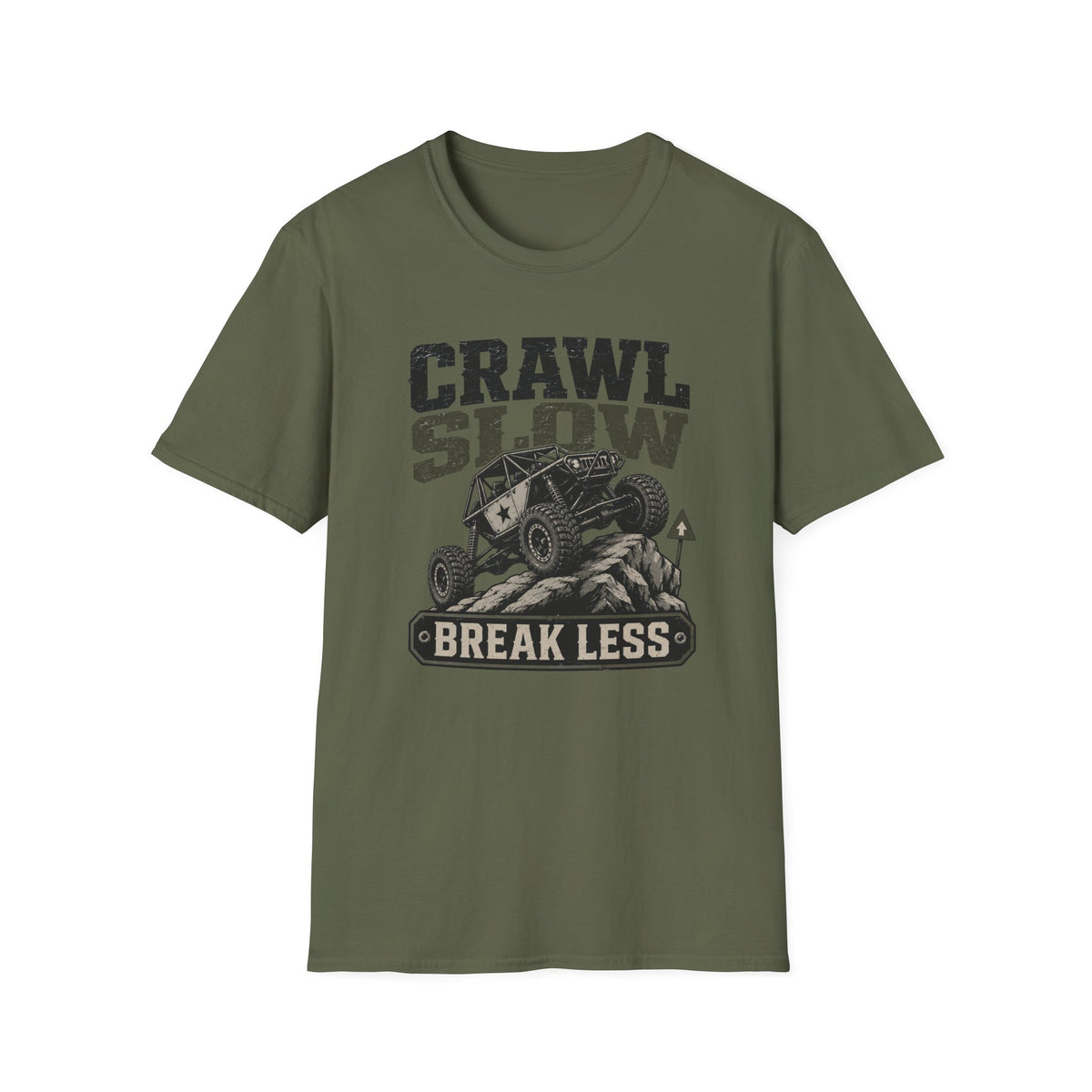 Crawl Slow Break Less T-Shirt