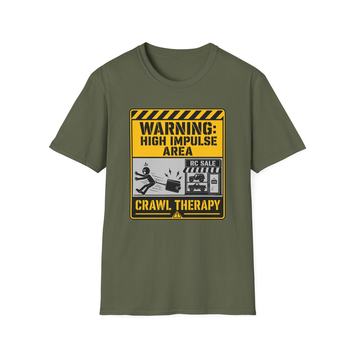 Warning High Impulse Area T-Shirt