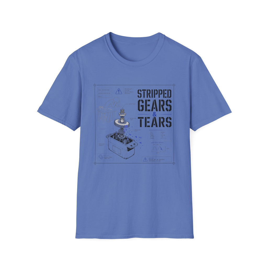 Stripped Gears And Tears T-Shirt
