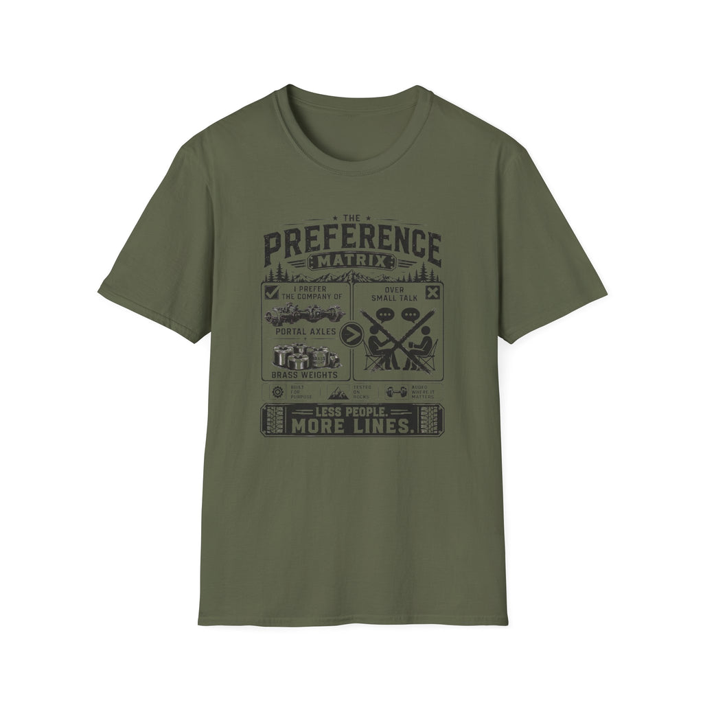 The Preference Matrix T-Shirt