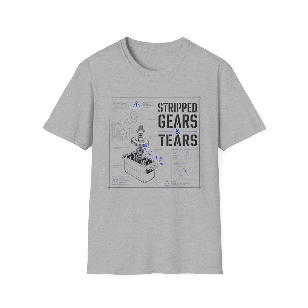 Stripped Gears And Tears T-Shirt
