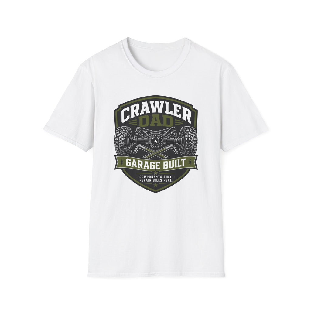 Crawler Dad Garage Built T-Shirt