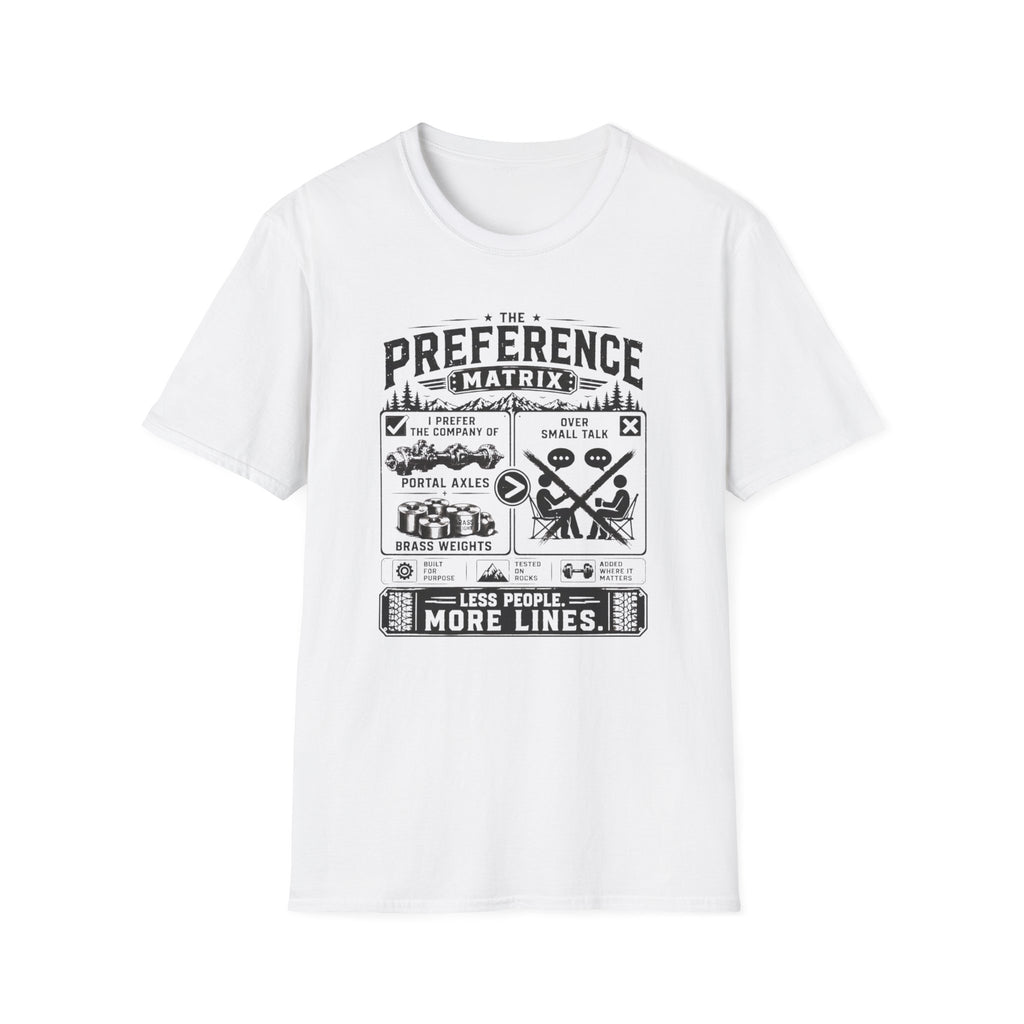 The Preference Matrix T-Shirt
