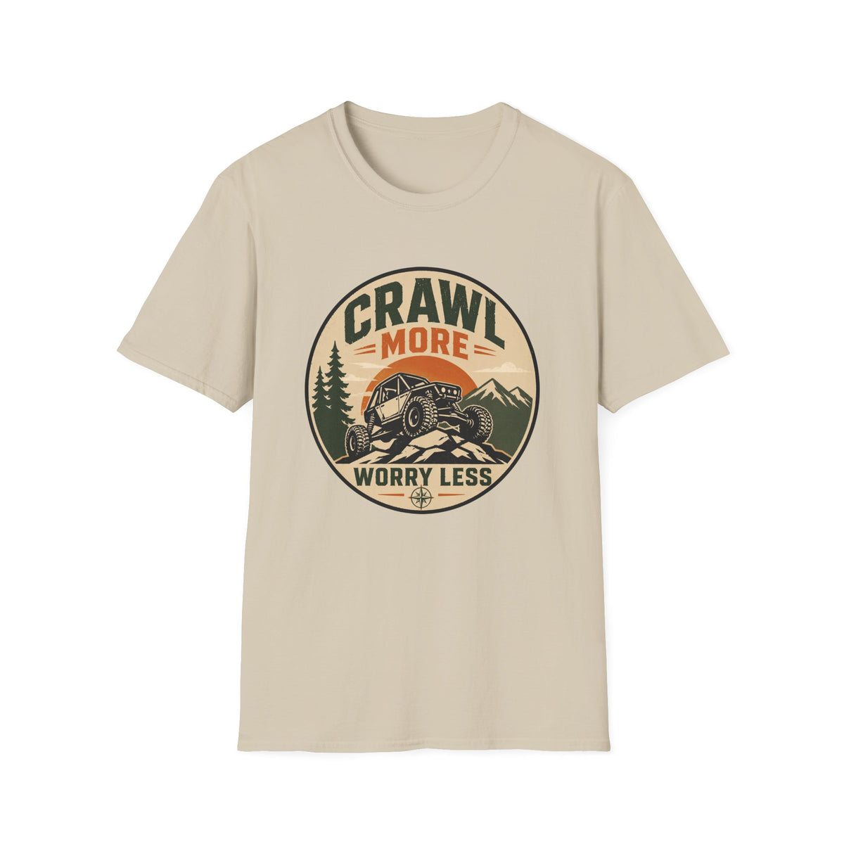 Crawl More Worry Less T-Shirt