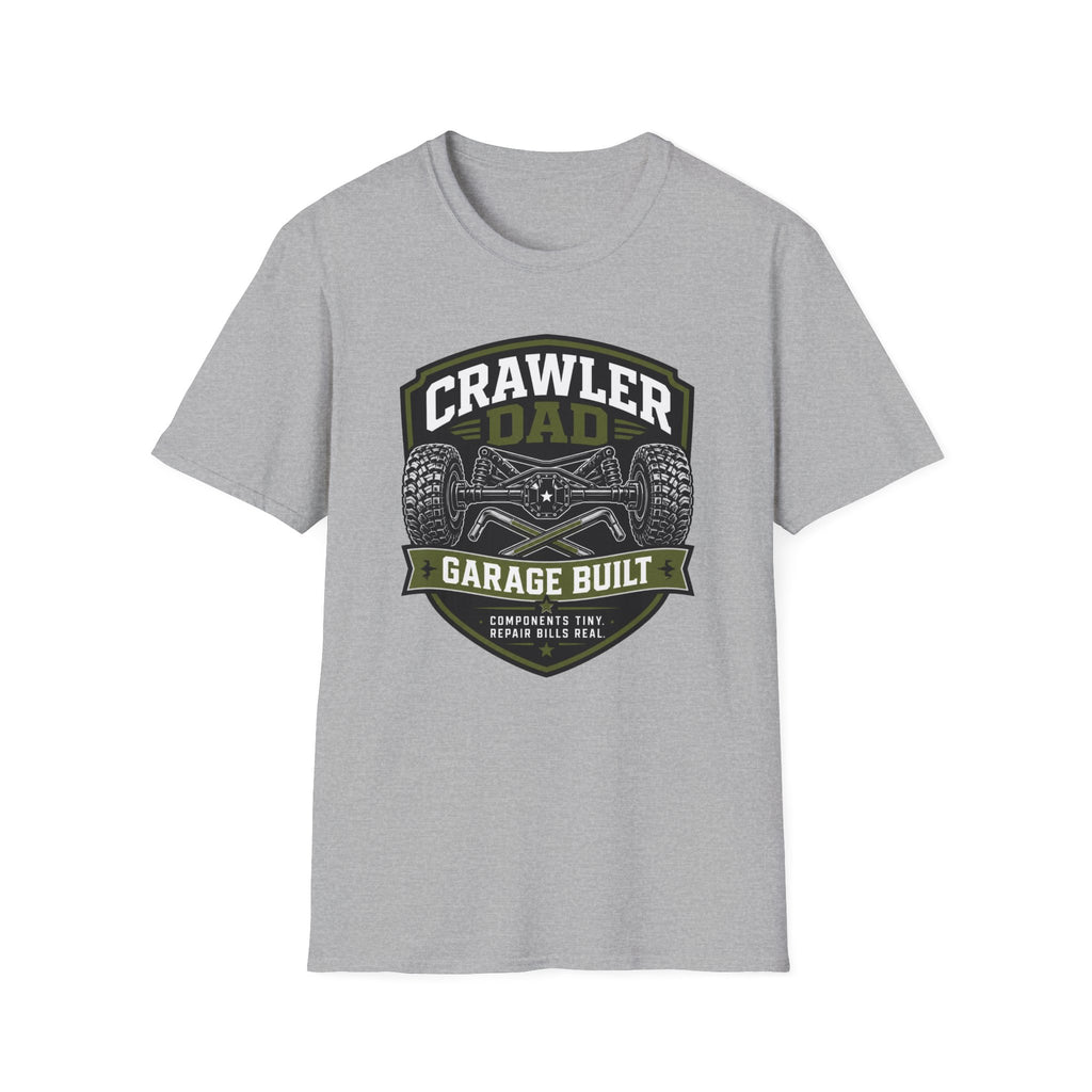 Crawler Dad Garage Built T-Shirt