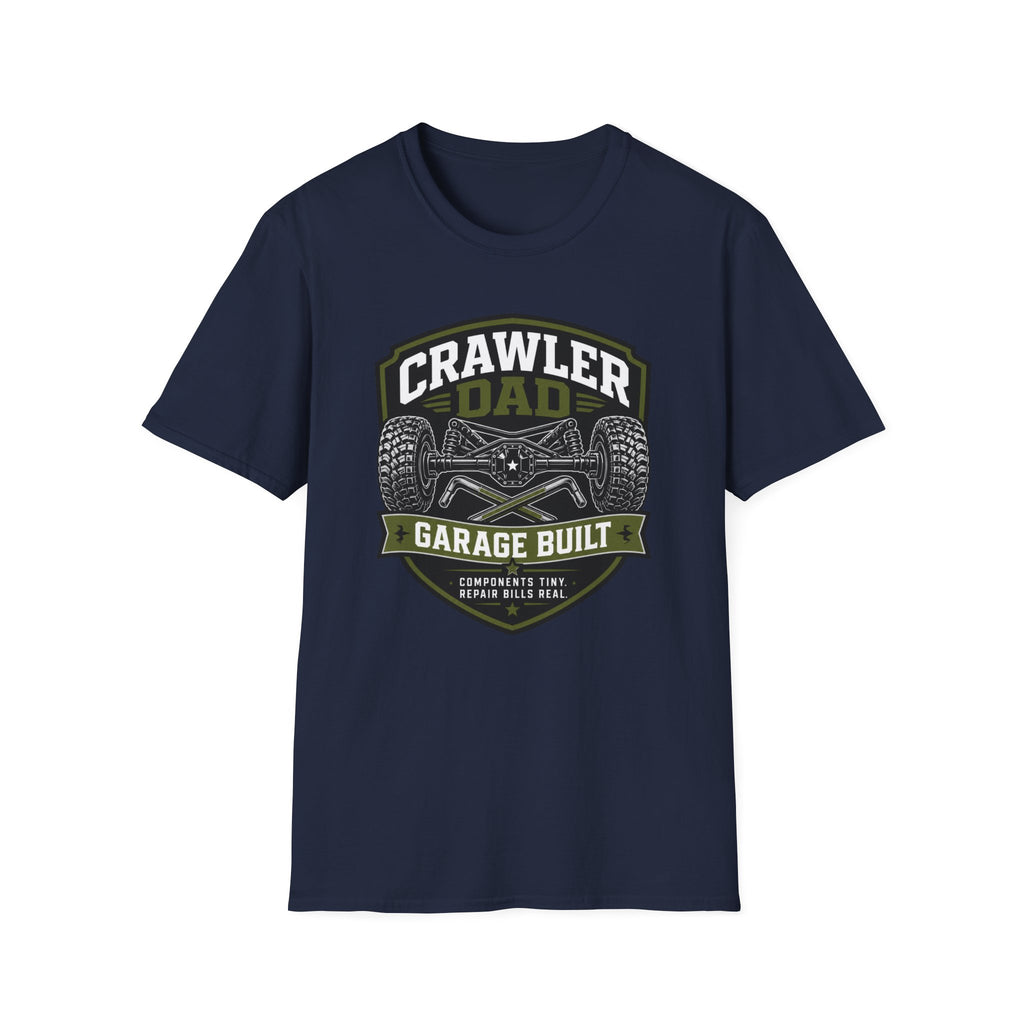Crawler Dad Garage Built T-Shirt