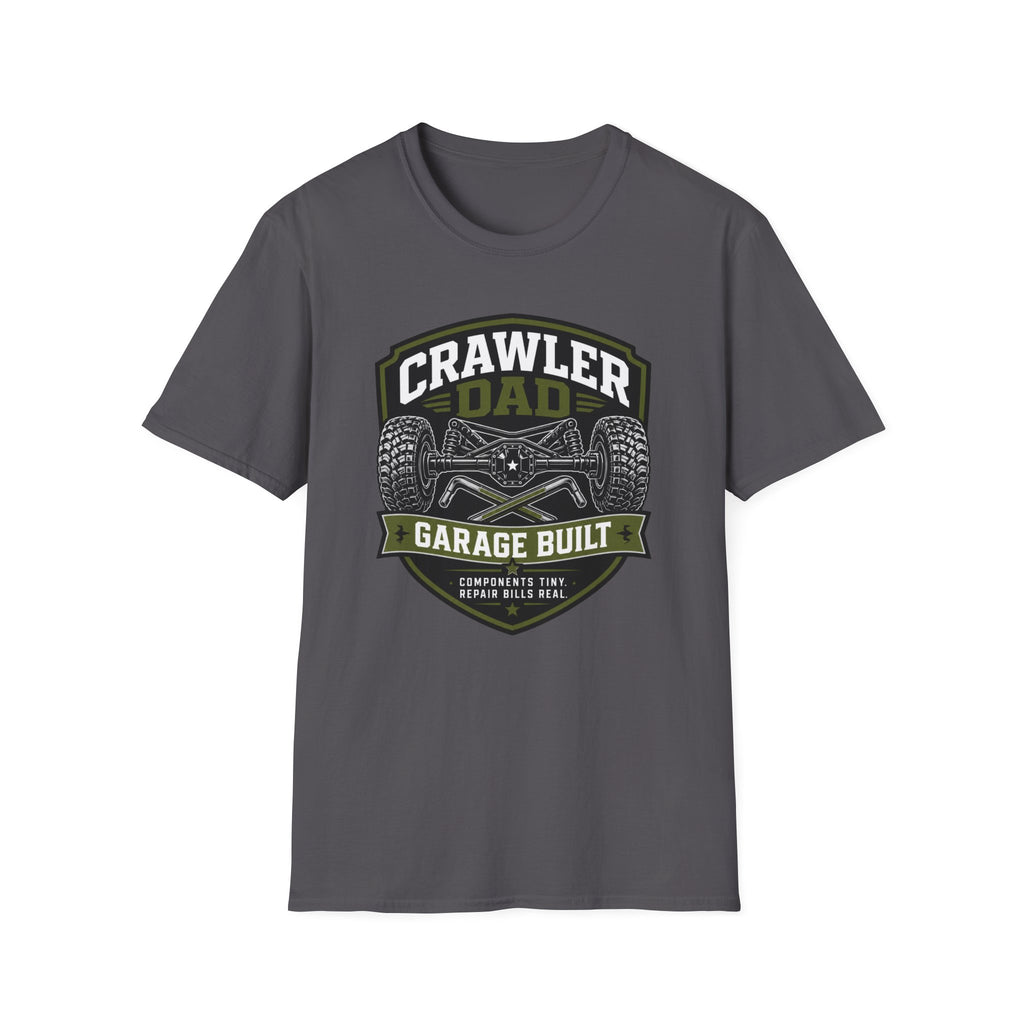 Crawler Dad Garage Built T-Shirt