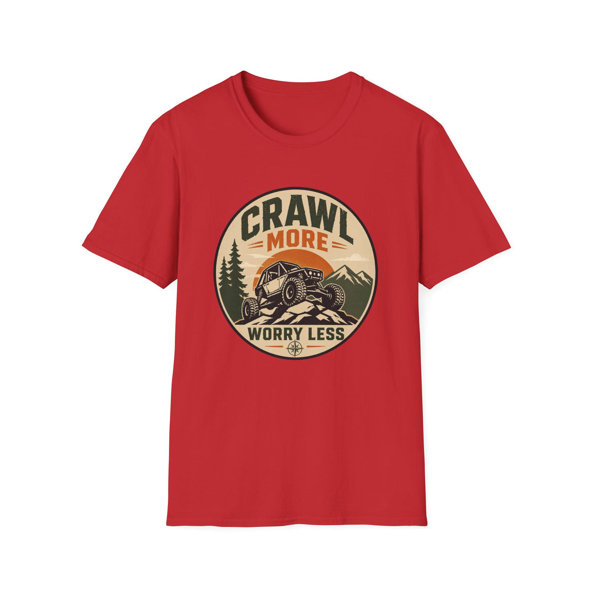 Crawl More Worry Less T-Shirt