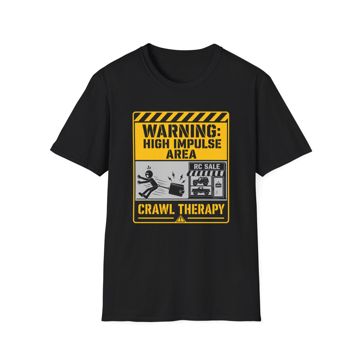Warning High Impulse Area T-Shirt