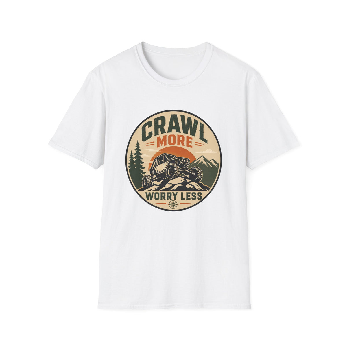 Crawl More Worry Less T-Shirt