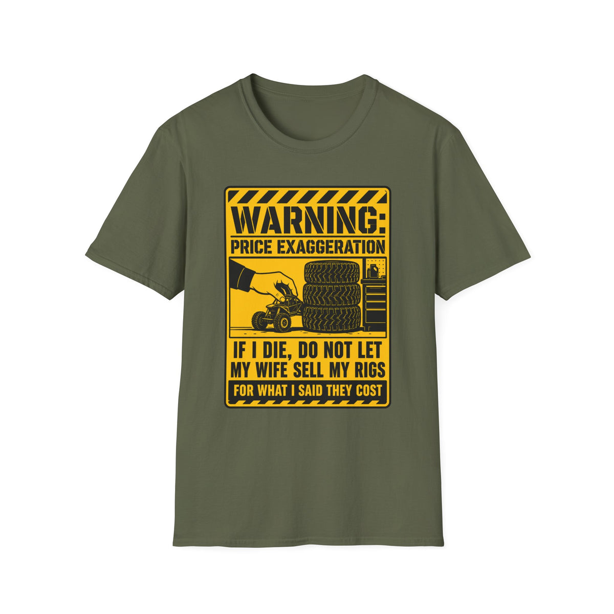 Warning Price Exaggeration T-Shirt
