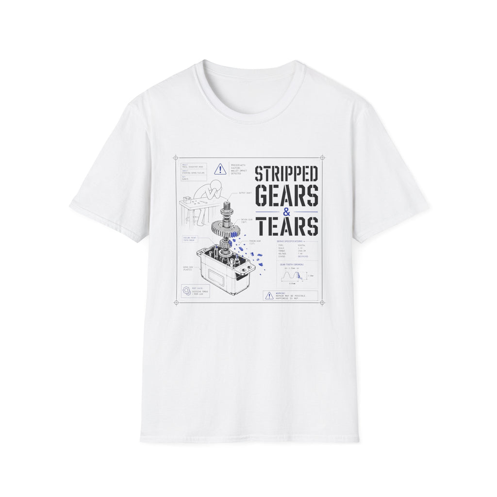 Stripped Gears And Tears T-Shirt