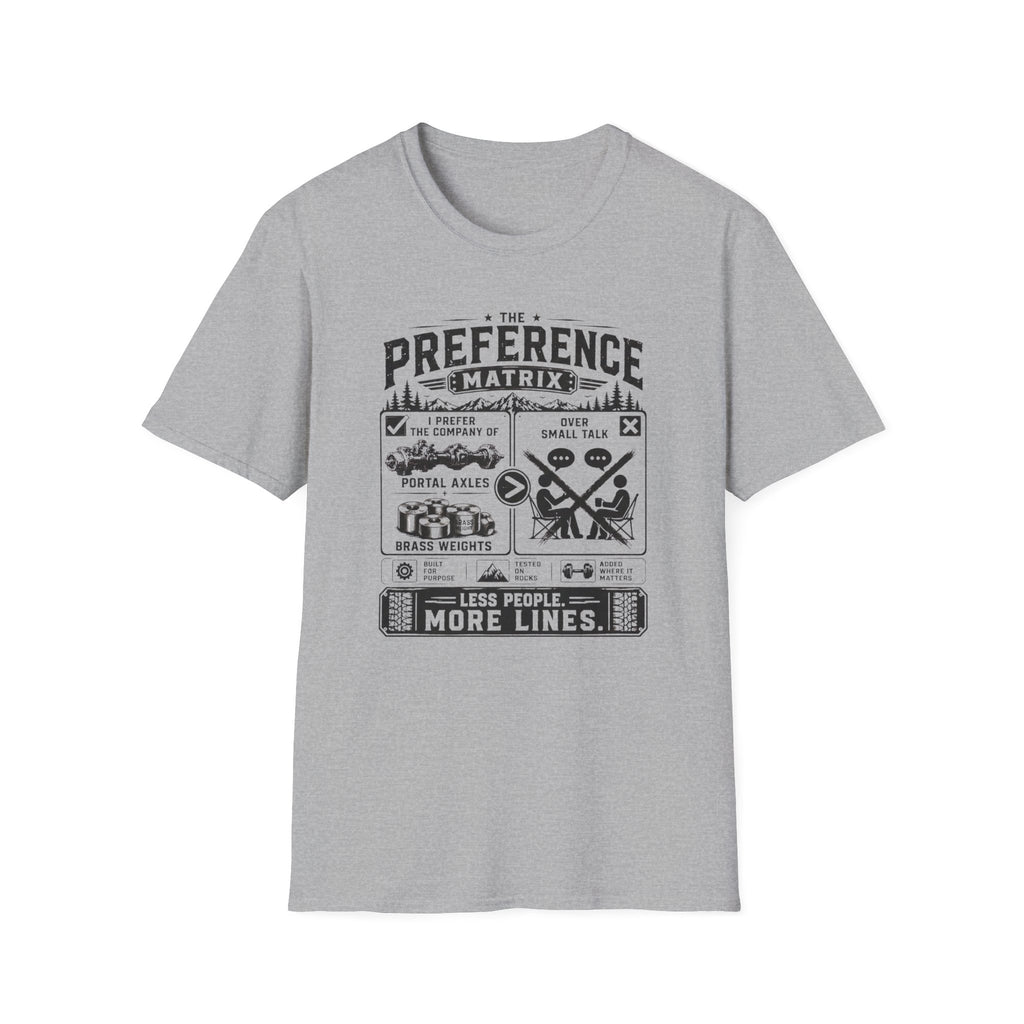 The Preference Matrix T-Shirt
