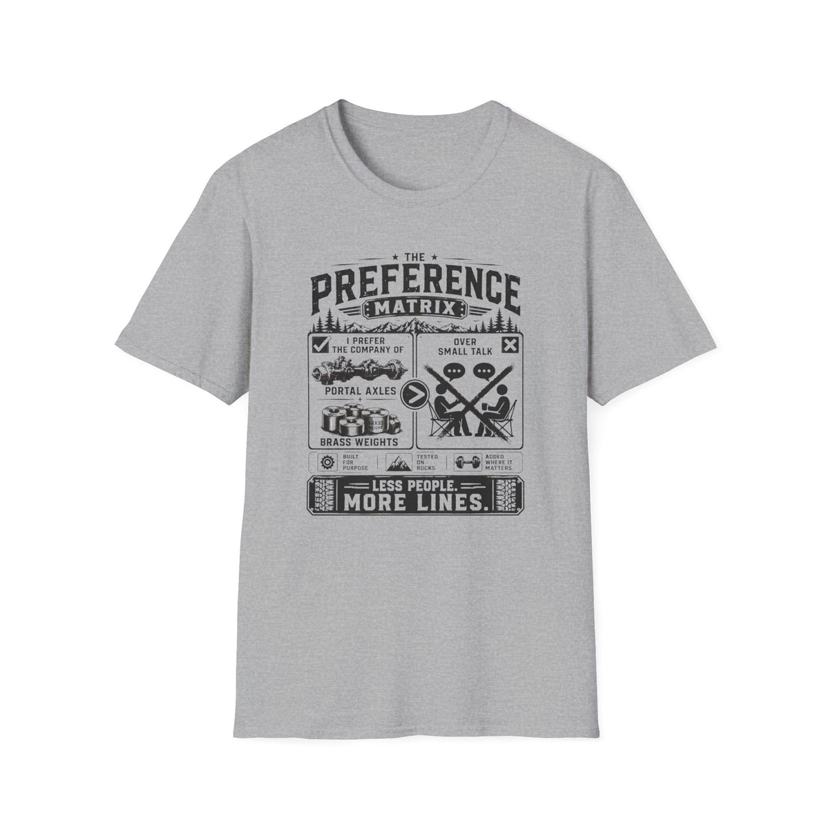 The Preference Matrix T-Shirt