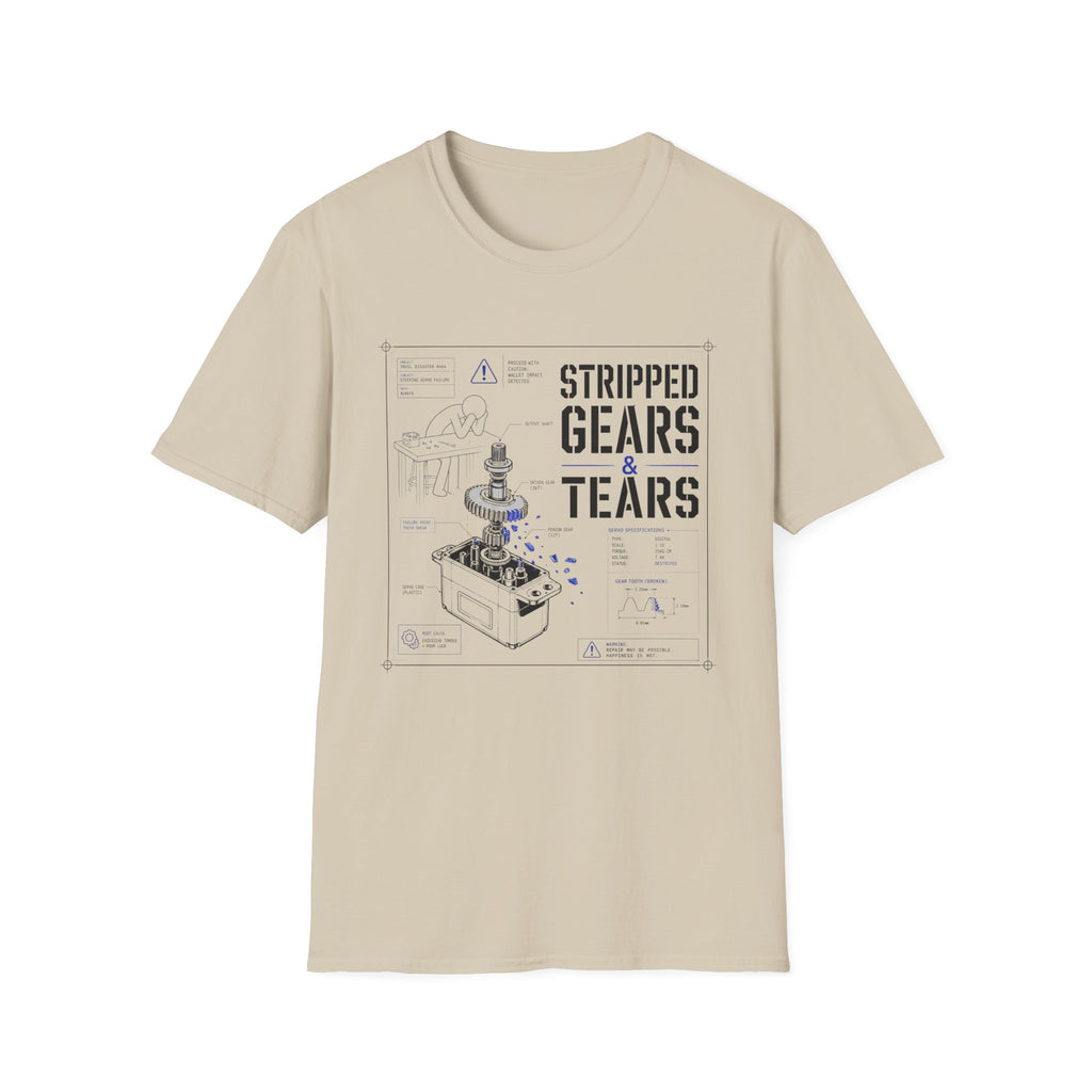Stripped Gears And Tears T-Shirt