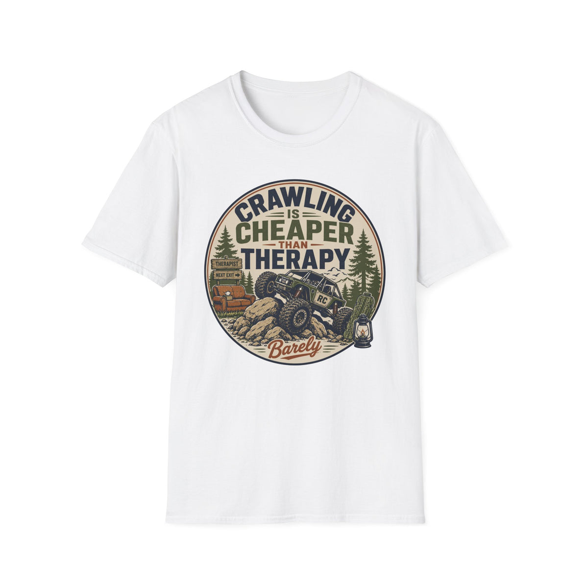 Crawling Is Cheaper Than Therapy T-Shirt