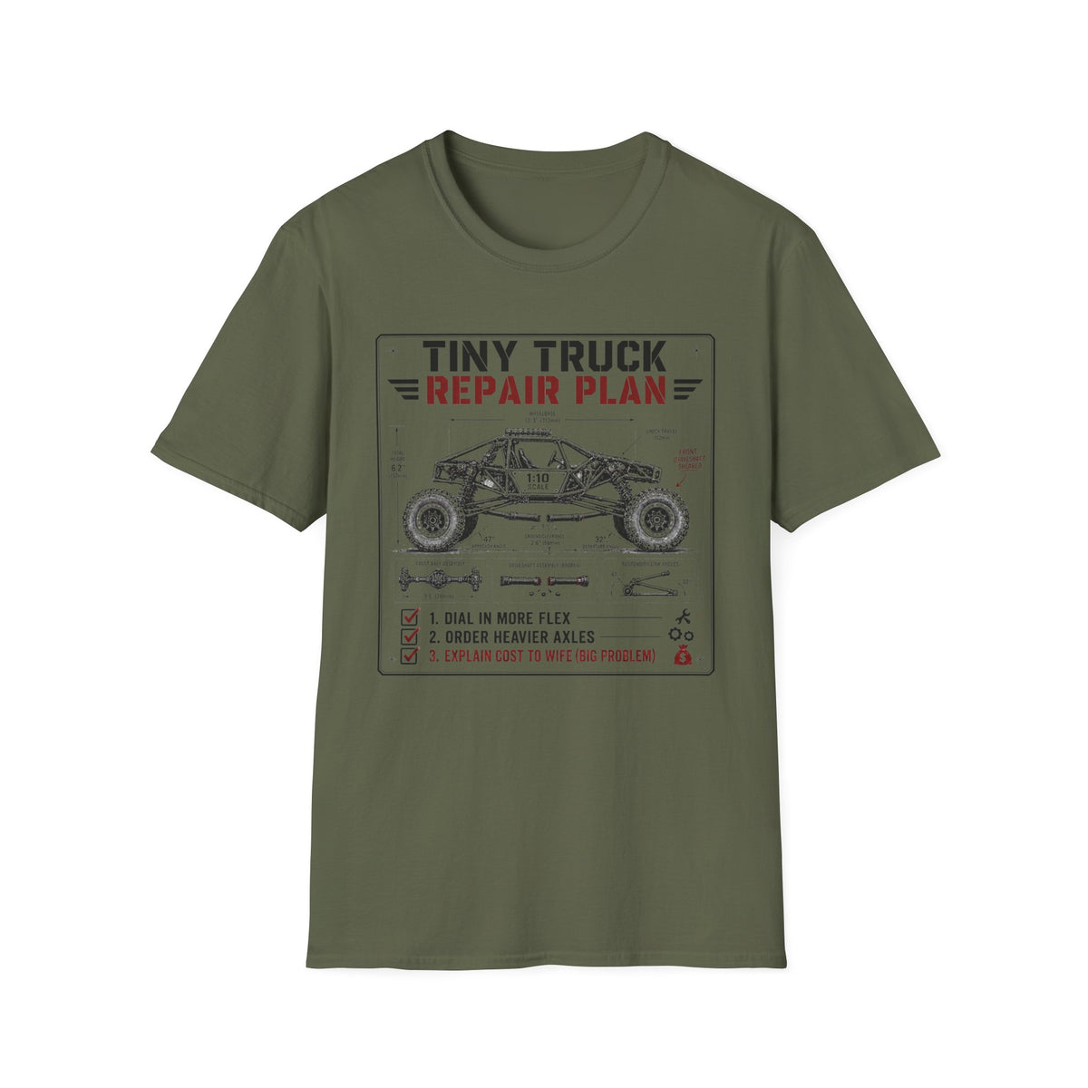 Copy of Tiny Truck Big Problems T-Shirt