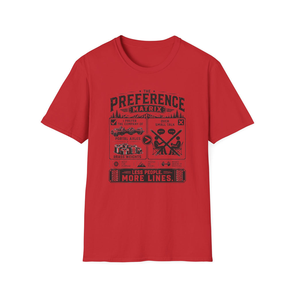 The Preference Matrix T-Shirt