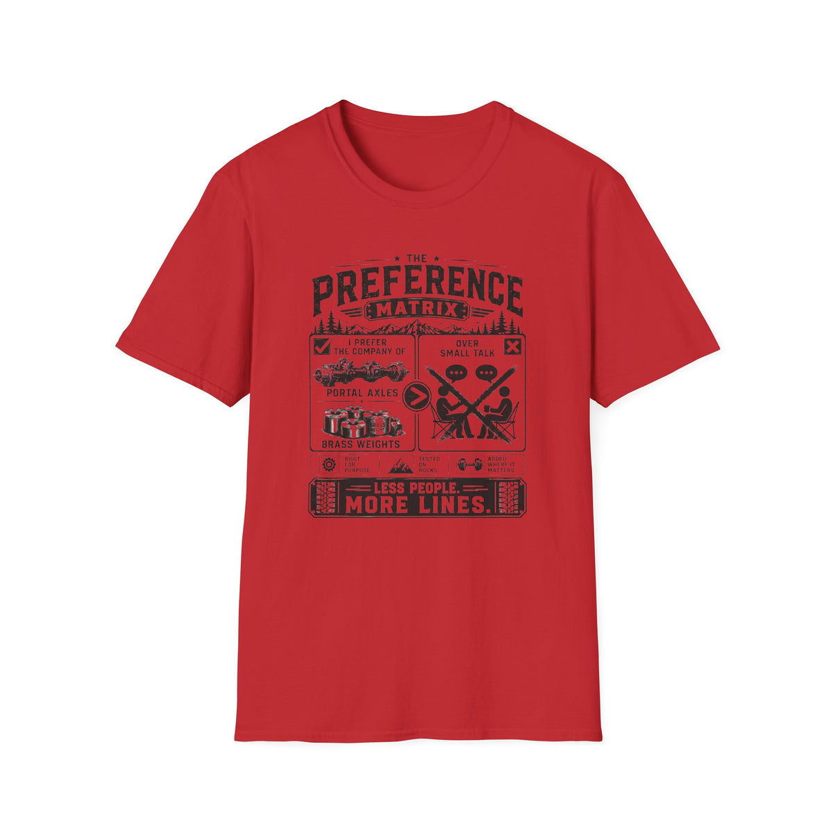 The Preference Matrix T-Shirt