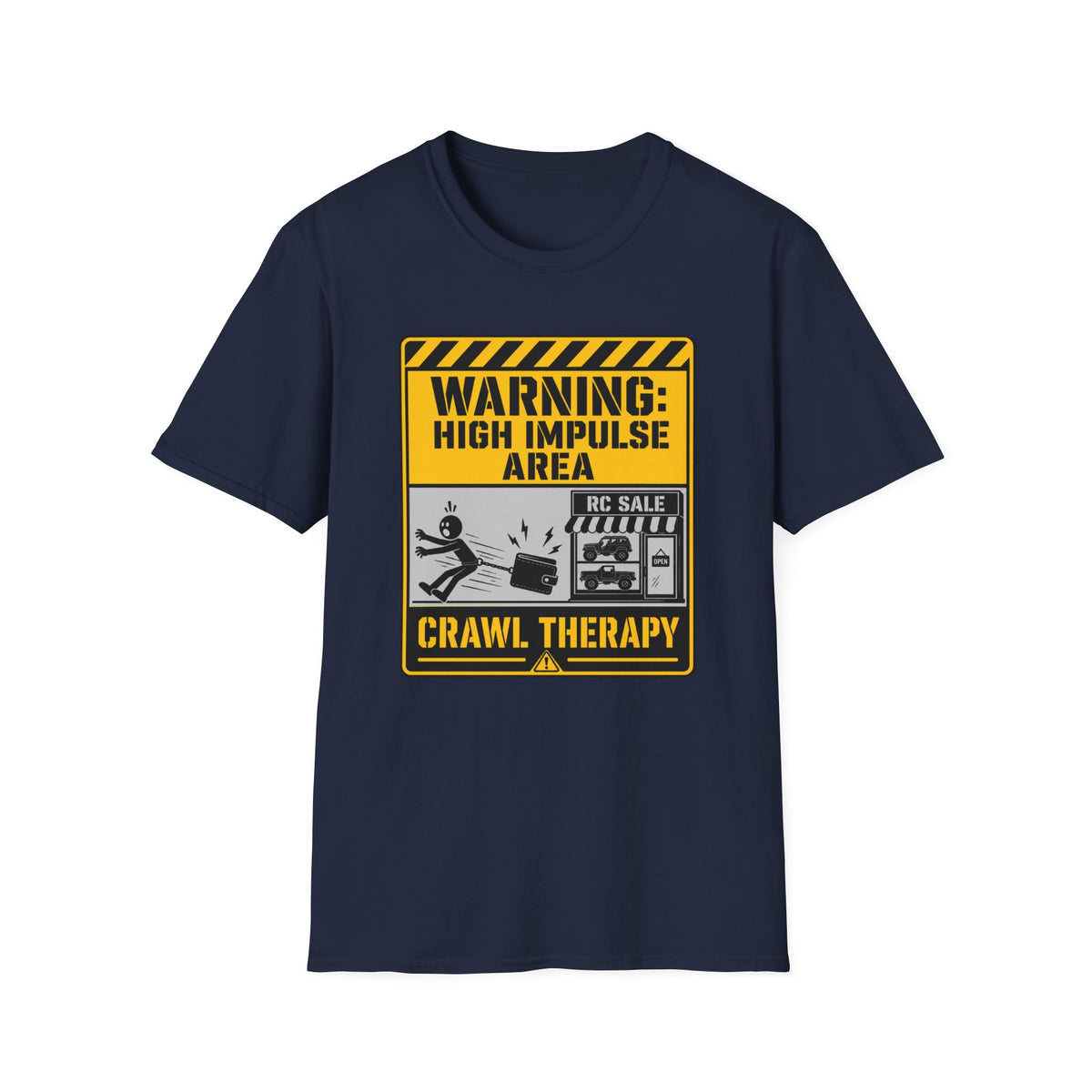 Warning High Impulse Area T-Shirt